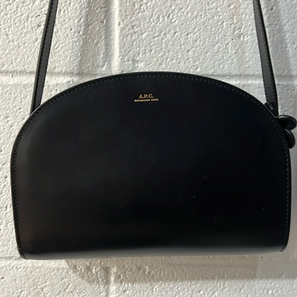 A.P.C. Demi Lune in Noir NWT